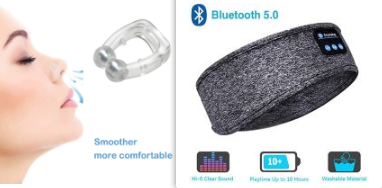 Wireless Bluetooth Elastic Eye Mask