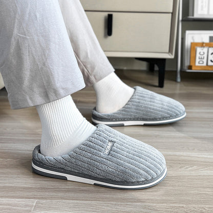 Cotton Slippers Winter Non-slip Indoor