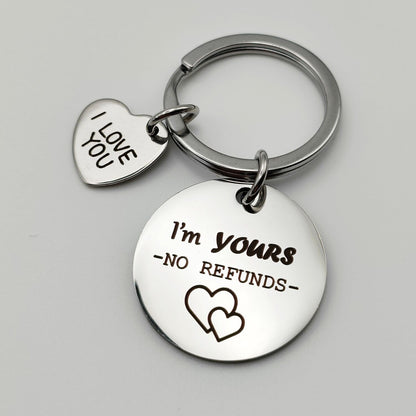 Couple Tag Keychain