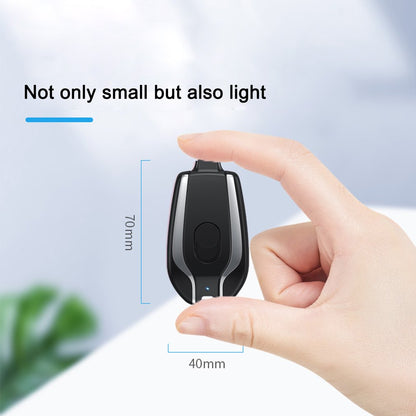 Mini Keychain Power Bank Type-C