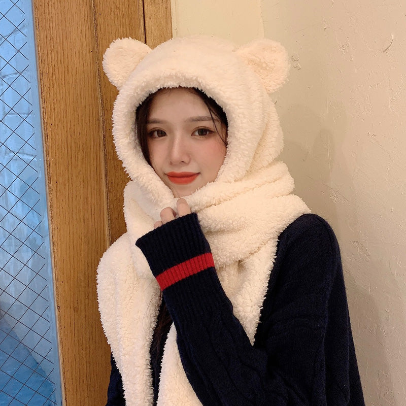 Bear Plush Scarf