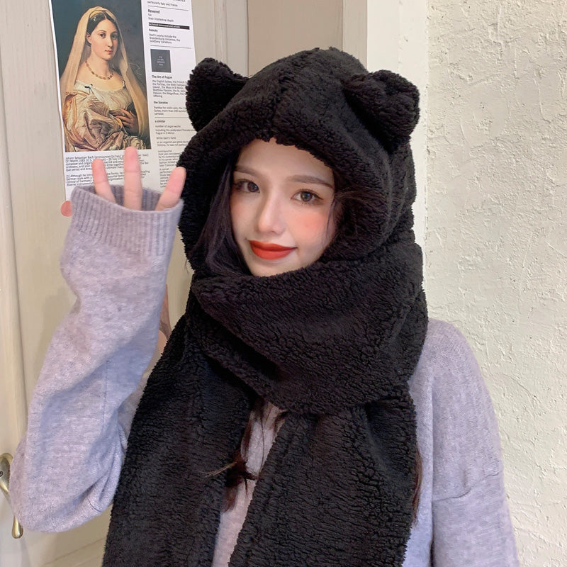 Bear Plush Scarf