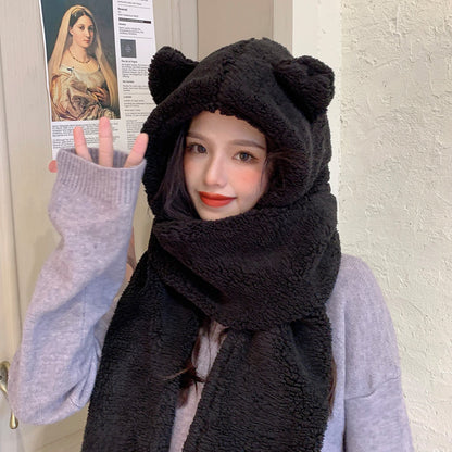 Bear Plush Scarf