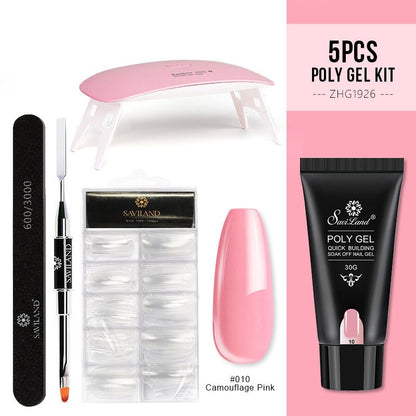 Poly Gel Nail Set