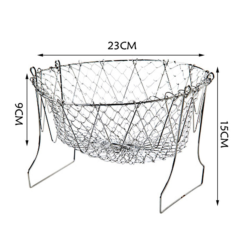 Stainless Steel Deep-fried Tools Drain Basket