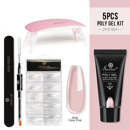 Poly Gel Nail Set