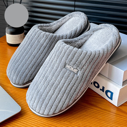 Cotton Slippers Winter Non-slip Indoor