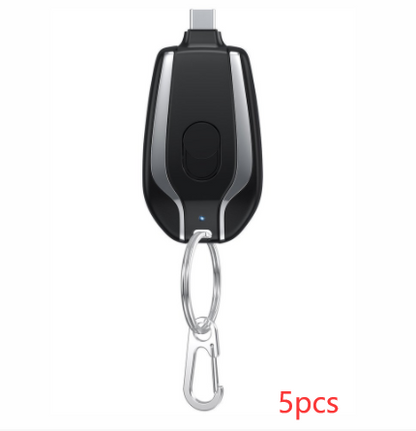 Mini Keychain Power Bank Type-C