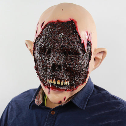 Halloween Burnt Face Mask