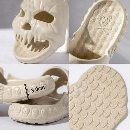 Skull Halloween Slides / Footwear / Slippers