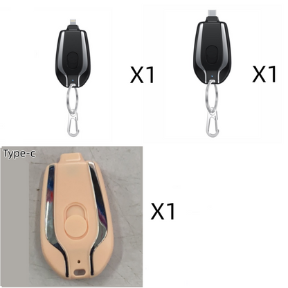 Mini Keychain Power Bank Type-C