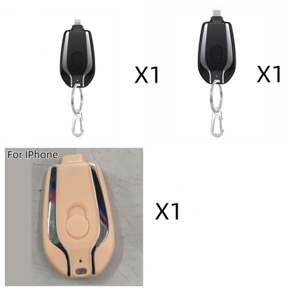 Mini Keychain Power Bank Type-C