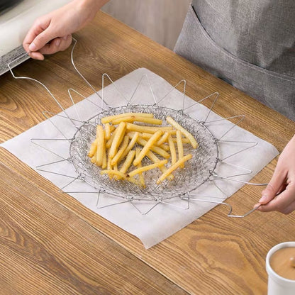 Stainless Steel Deep-fried Tools Drain Basket