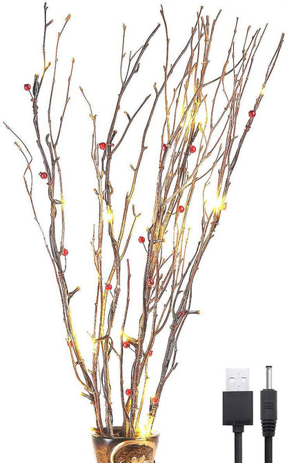 LED Artificial Twig Lights Decorative Lamp