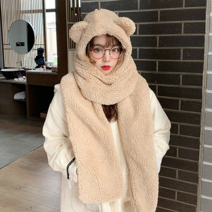 Bear Plush Scarf