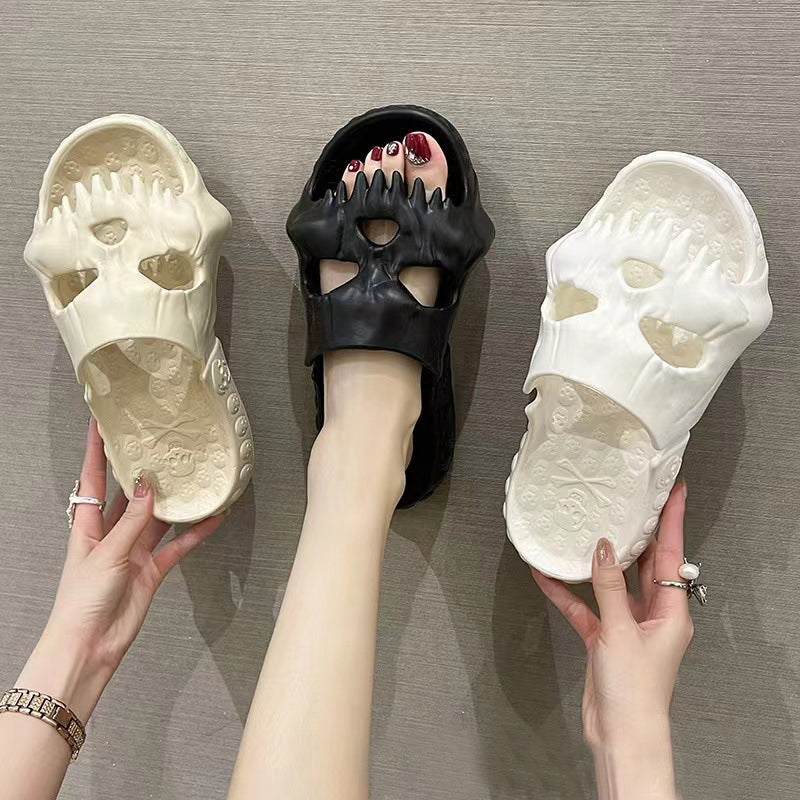 Skull Halloween Slides / Footwear / Slippers