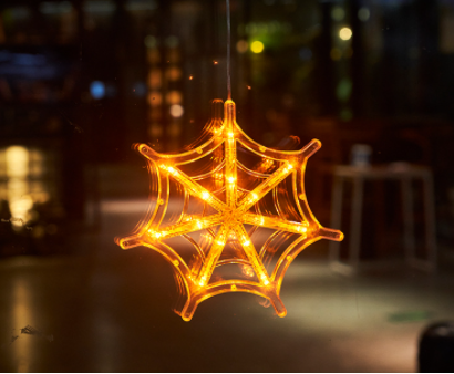 Halloween Window Hanging LED Lights