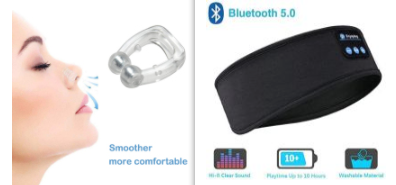 Wireless Bluetooth Elastic Eye Mask