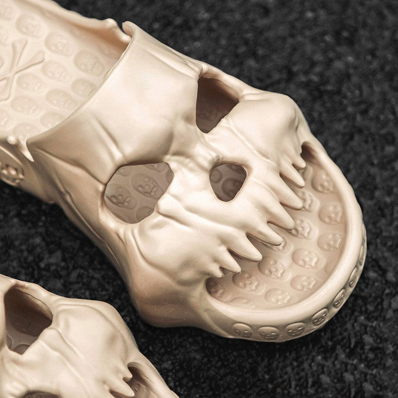 Skull Halloween Slides / Footwear / Slippers