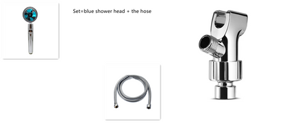 Shower Head Water Saving Flow 360 Degrees Rotating With Small Fan