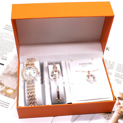 Quartz Women Wrist Watch Set