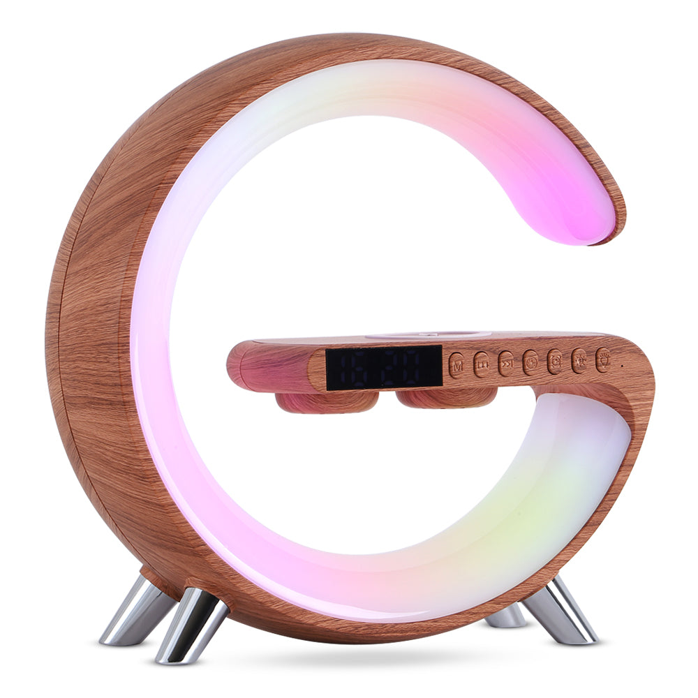 G Shaped LED Lamp Bluetooth Speake Wireless