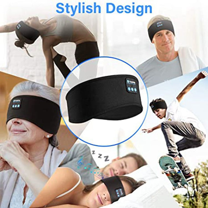 Wireless Bluetooth Elastic Eye Mask