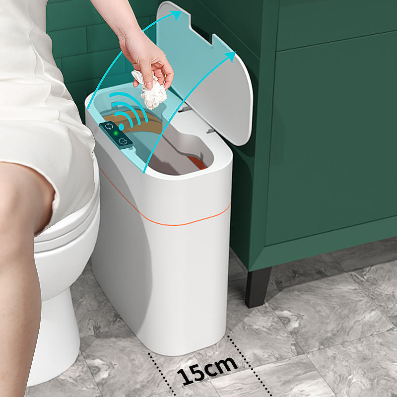 Smart Trash Can With Lid Automatic