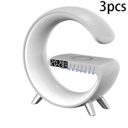 G Shaped LED Lamp Bluetooth Speake Wireless