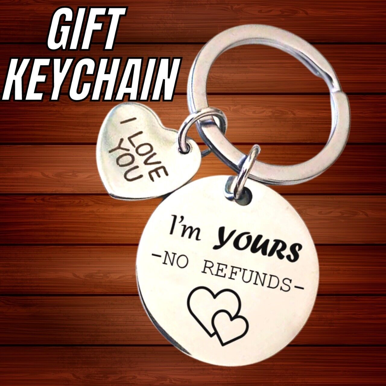 Couple Tag Keychain