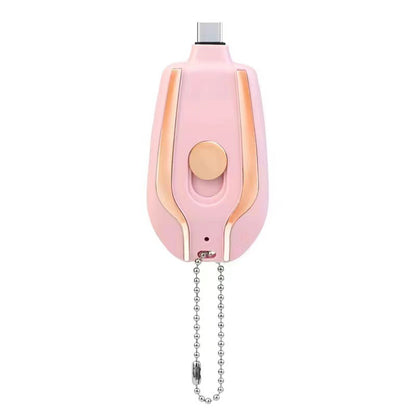 Mini Keychain Power Bank Type-C