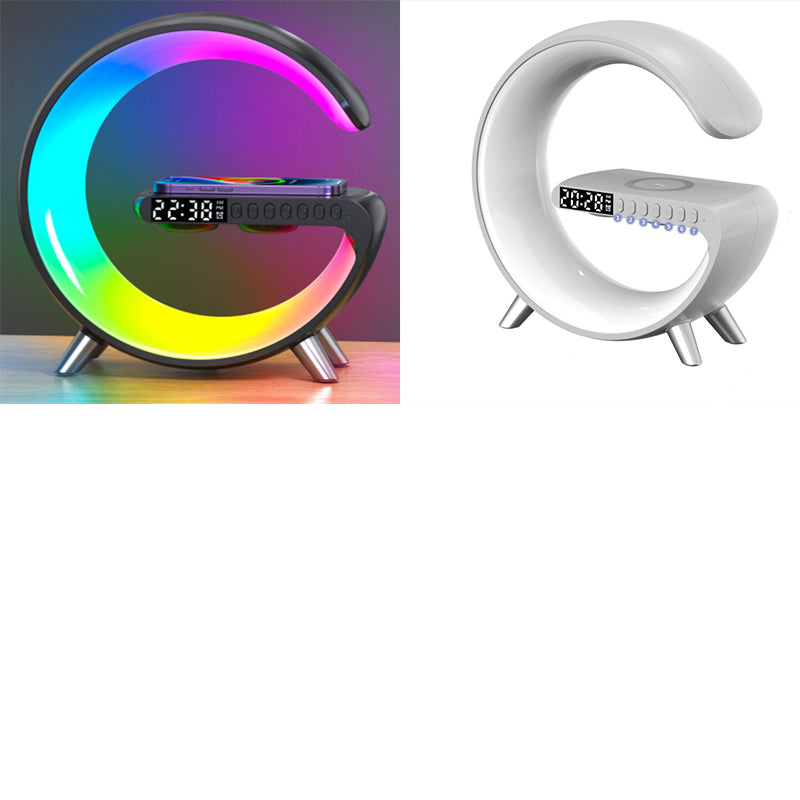 G Shaped LED Lamp Bluetooth Speake Wireless