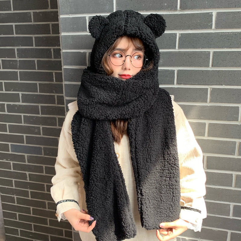 Bear Plush Scarf