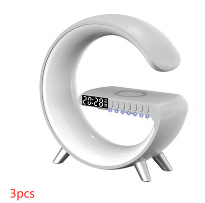 G Shaped LED Lamp Bluetooth Speake Wireless