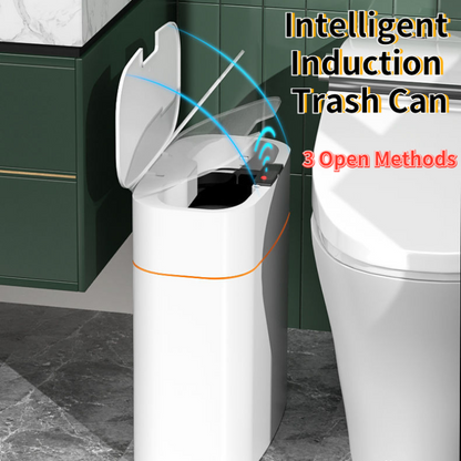 Smart Trash Can With Lid Automatic