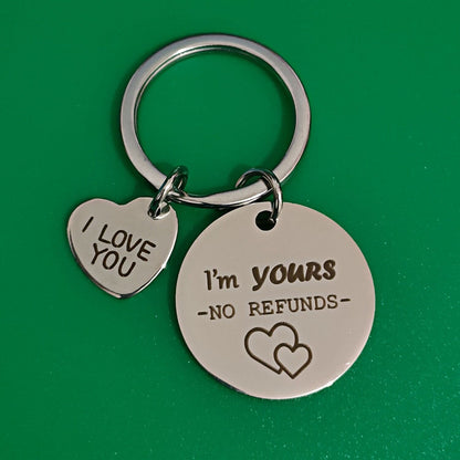 Couple Tag Keychain