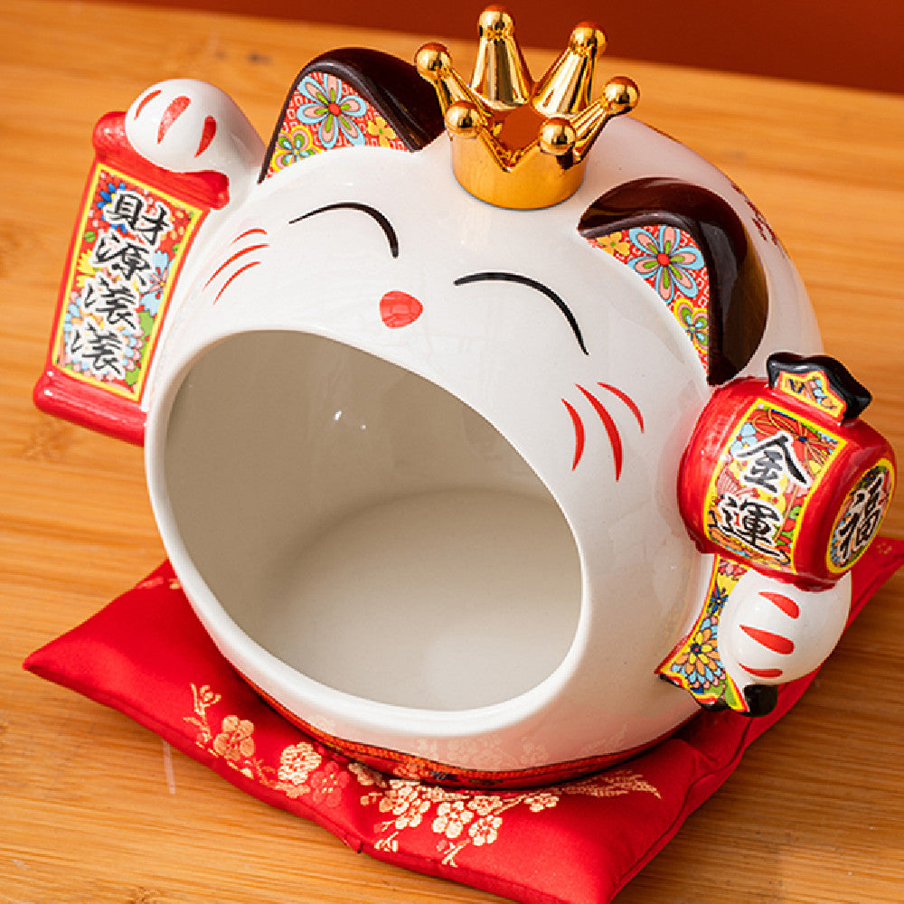 Ramen Bowl Cat Key Storage - Home Decor