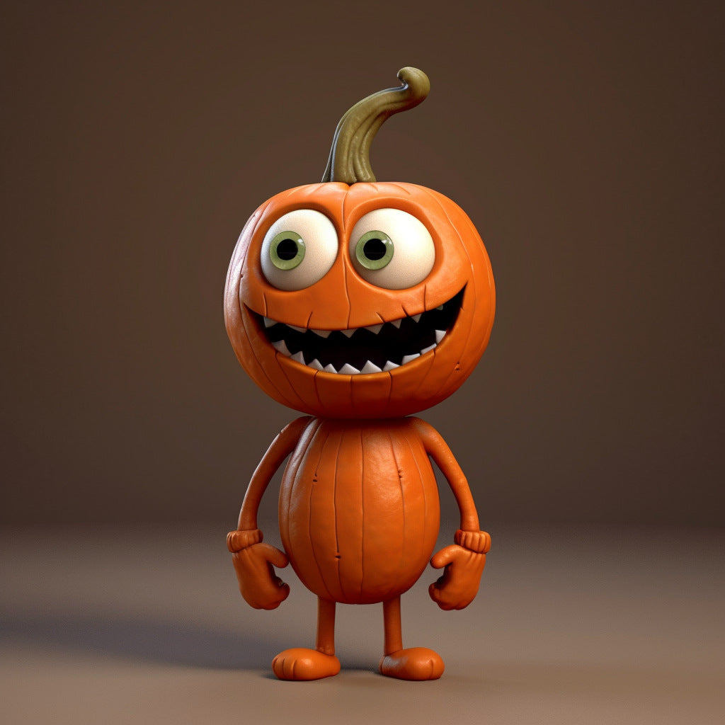 Halloween Pumpkin Statue