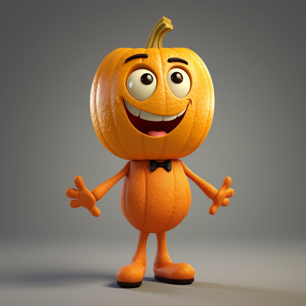 Halloween Pumpkin Statue