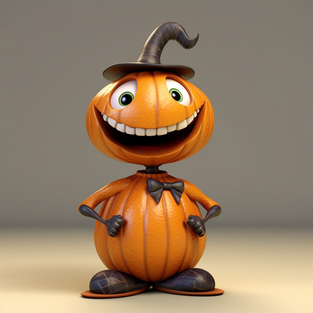 Halloween Pumpkin Statue