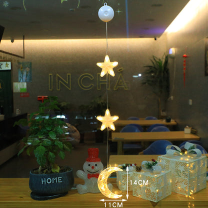 Christmas 3pcs LED Light Star