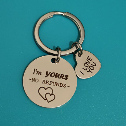 Couple Tag Keychain