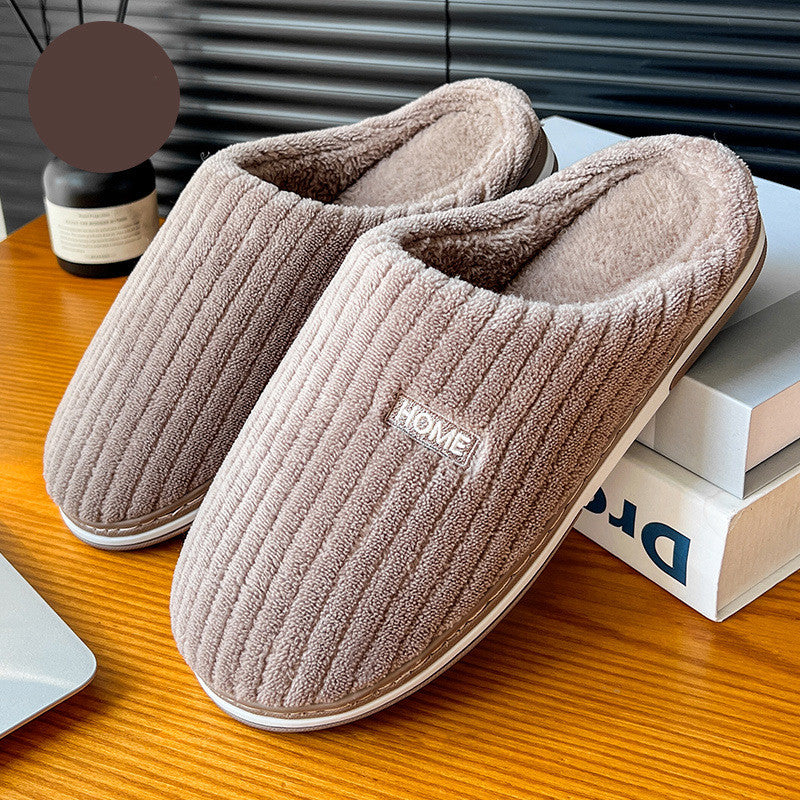 Cotton Slippers Winter Non-slip Indoor