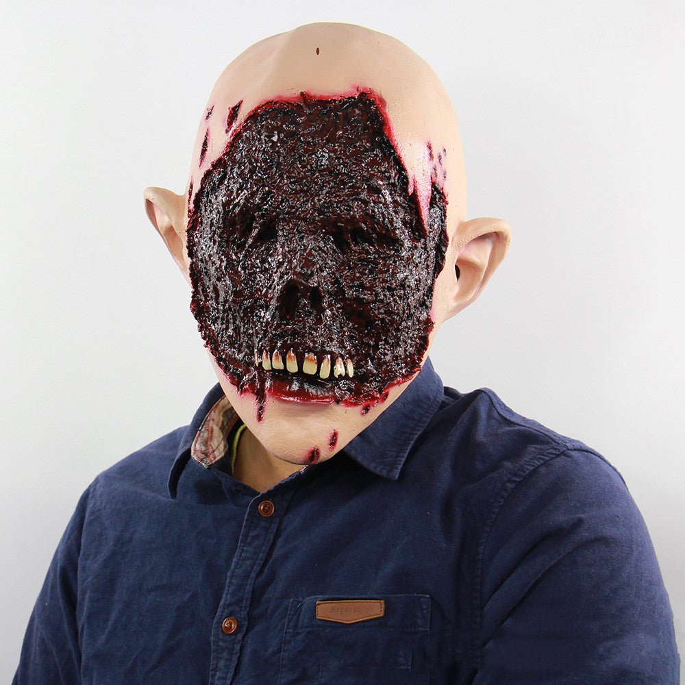 Halloween Burnt Face Mask