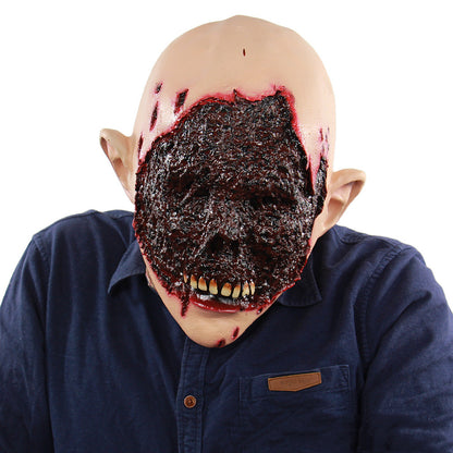 Halloween Burnt Face Mask