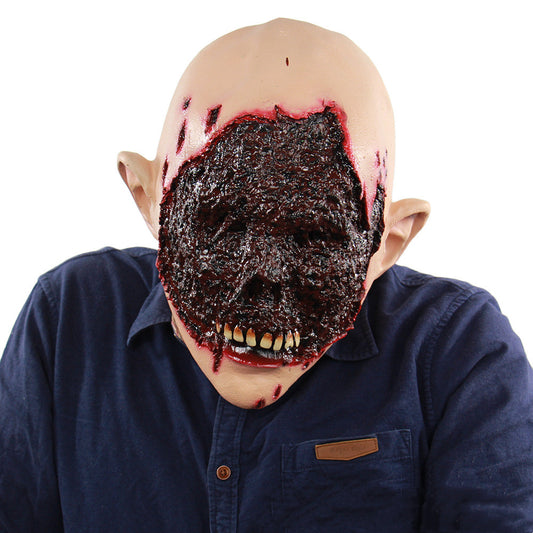 Halloween Burnt Face Mask