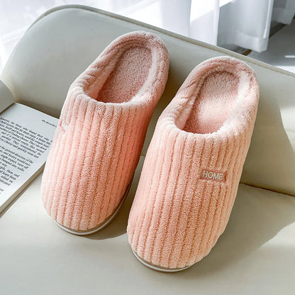 Cotton Slippers Winter Non-slip Indoor