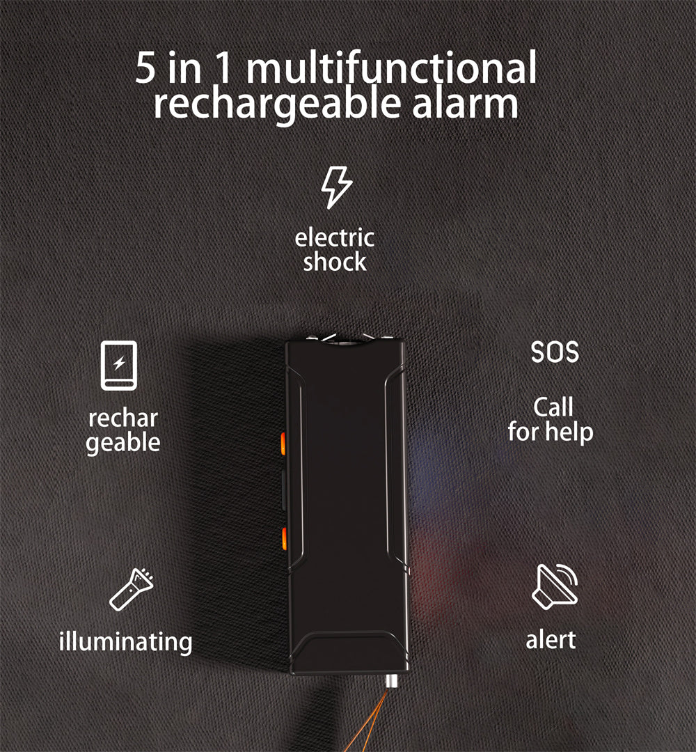 5 in 1 Multifunctional Power Bank  Charger Alarm And Light For Emergency Outdoor