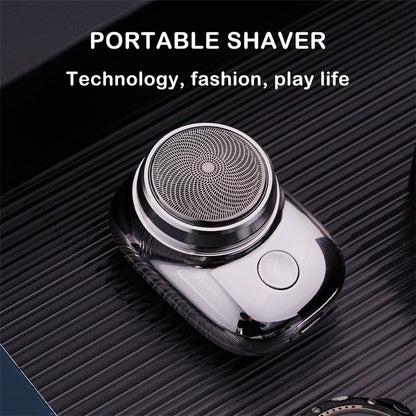 Portable Men Face Cordless Shavers Rechargeable USB  Wet & Dry Painless