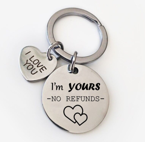 Couple Tag Keychain